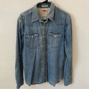 Levi’s Slim Fit Western Denim Shirt